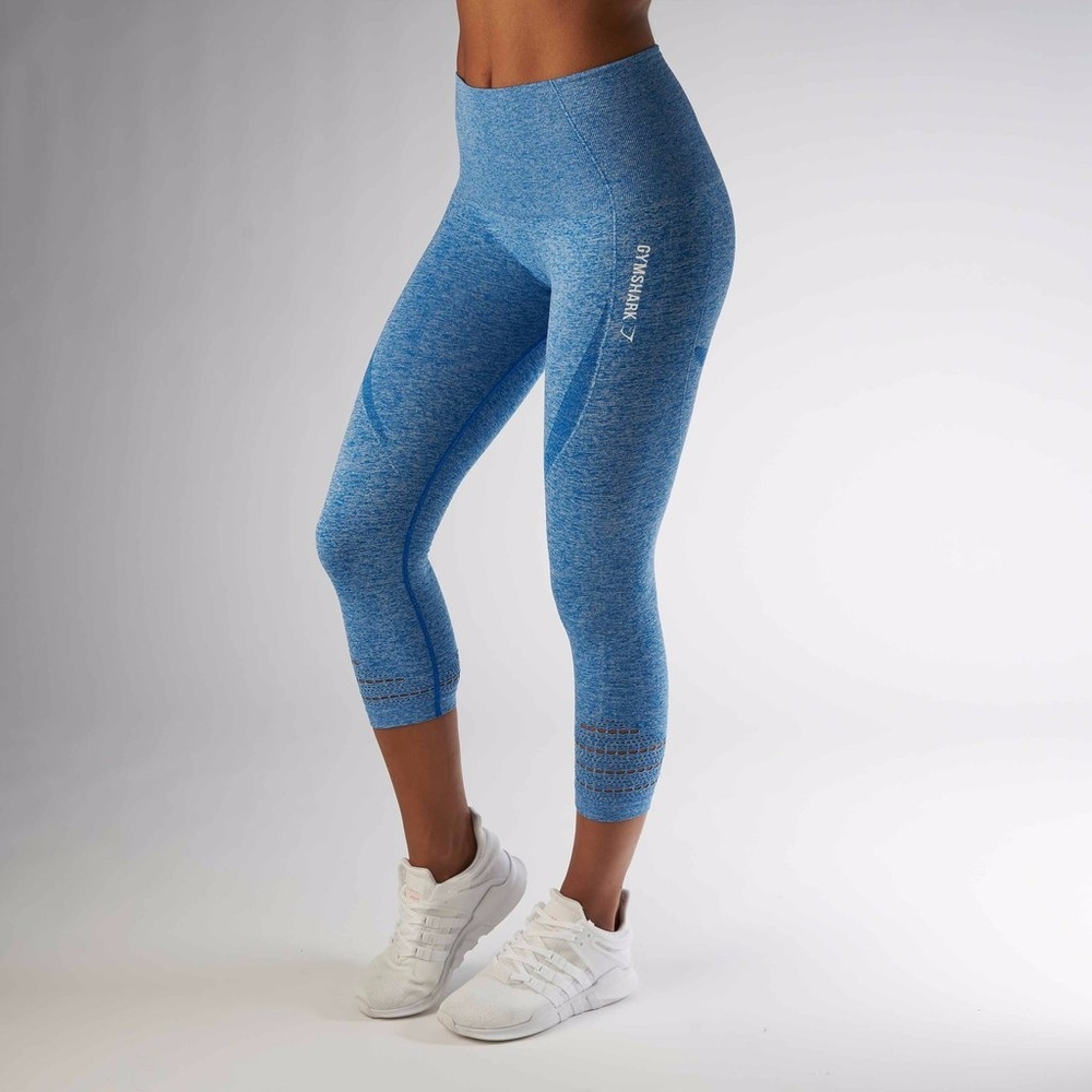 Gymshark Marl Crop High Waisted Seamless